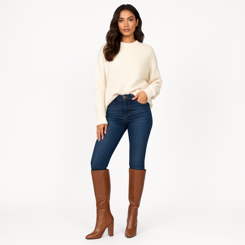 MAISON VELLA – Verona High-Heel Knee Boot